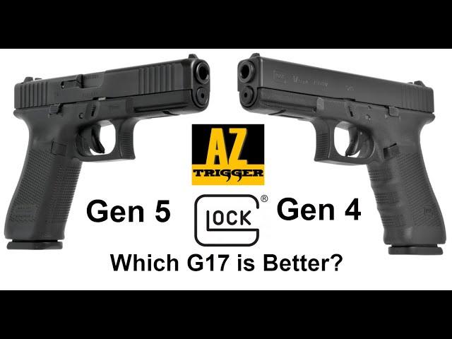 Glock17 Gen4 vs Gen5 Comparisons - which one is better?