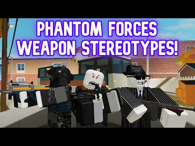 Phantom Forces Weapon Stereotypes Revamped! Ep. 5: PDW's