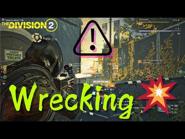 Wrecking️ Shield Splinterer , Anti-Shock/Pulse and RPK Spotter-Flatline I The Division 2 I TU 21.4