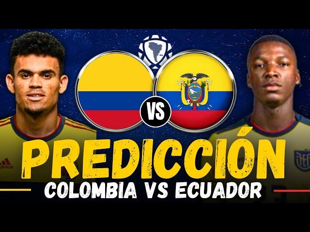 COLOMBIA vs ECUADOR • Eliminatorias Sudamericanas Mundial 2026 • Predicción y Pronóstico (2024)