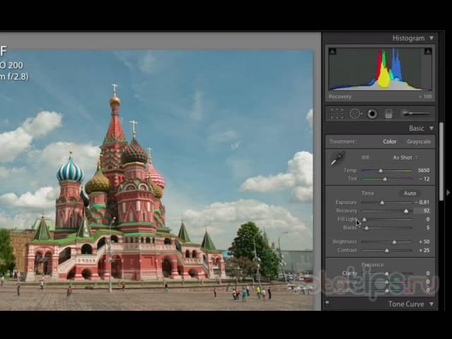 Lightroom. Урок 4 - Обработка фотографий. Часть 1