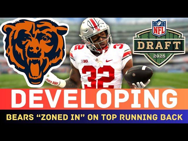 ️DEVELOPING; Bears Confirmed In on TOP RB TreVeyon Henderson in 2025 NFL Draft per NFL Insiders
