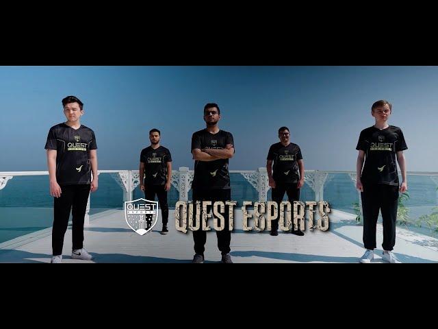 Quest Esports team intro at The Bali Major 2023