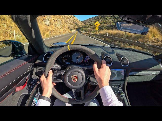 2024 Porsche 718 Spyder RS - POV Driving Impressions