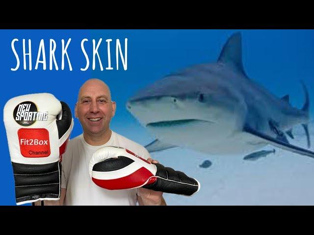 New Sporting Custom Shark Skin BOXING GLOVES REVIEW