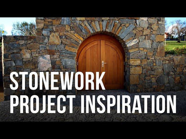 STONEWORK project inspiration | Stone building ideas | Reconstruction of the villa