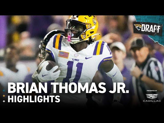 Brian Thomas Jr. Highlights | Jacksonville Jaguars | NFL Draft