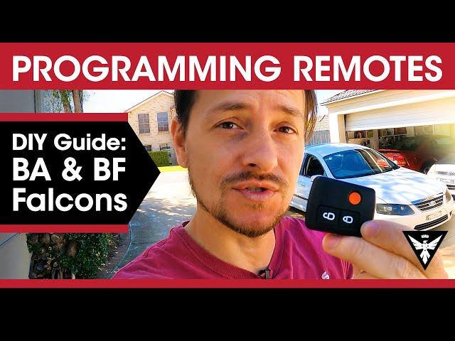 How to Program New Remotes on a BA BF Ford Falcon Ute