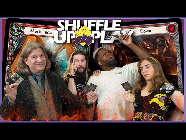 Magic: The Gathering Players Learn Flesh And Blood | Shuffle Up And Play *Bonus* Gameplay Episode