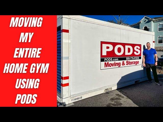 Moving My ENTIRE Home Gym- PODS Moving and Storage Review