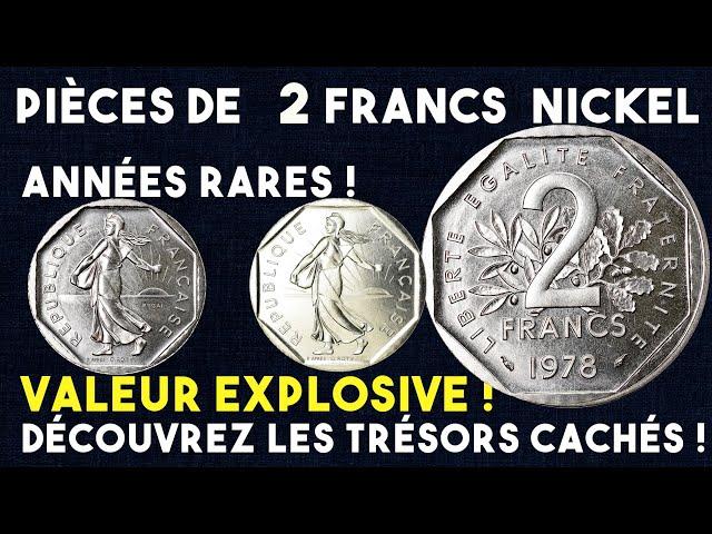 2 FRANCS NICKEL 5500 EUROS ! VALEUR & TIRAGES