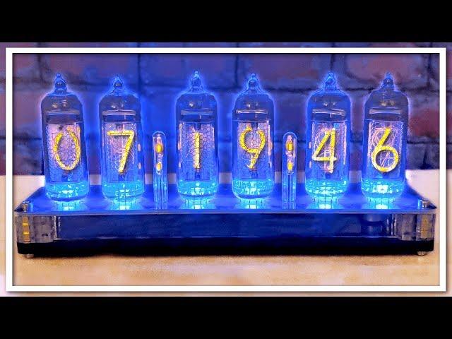 The Coolest Clock Ever: Made of "Vacuum Tubes" / Nixie Tubes