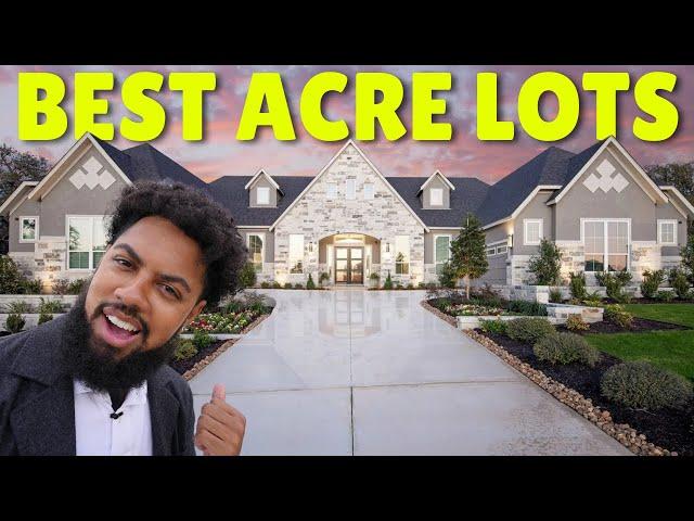 LUXURY Homes on Acre Lots Near San Antonio *Regency Ranch*