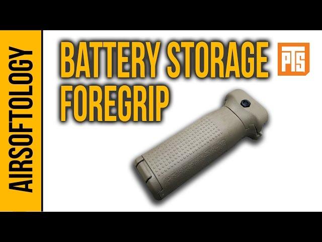 PTS Enhanced Polymer Foregrip | Battery Storage Foregrip | Airsoftology Review