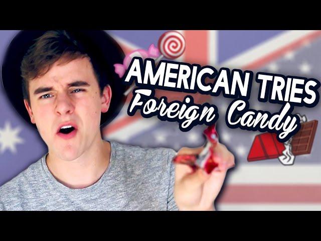 American Tries Foreign Candy