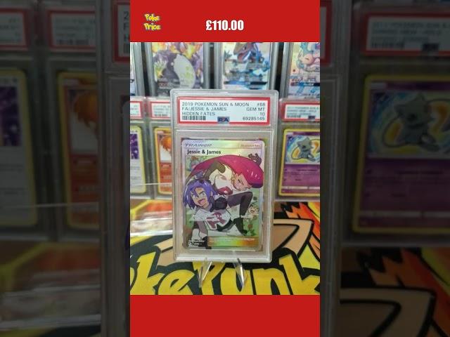 NEW LISTINGPokemon Card - Jessie and James 68/68 Gem Mint Hidden Fates Full Art - PSA 10