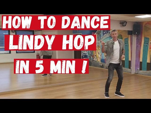 How to Dance Lindy Hop in 5 Minutes (+ Line Dance)