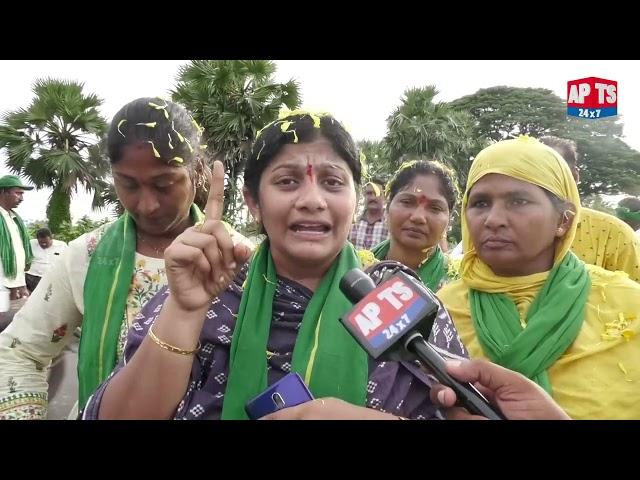 Face To Face With Amaravati Farmers Maha Padayatra 2.0 || APTS 24x7