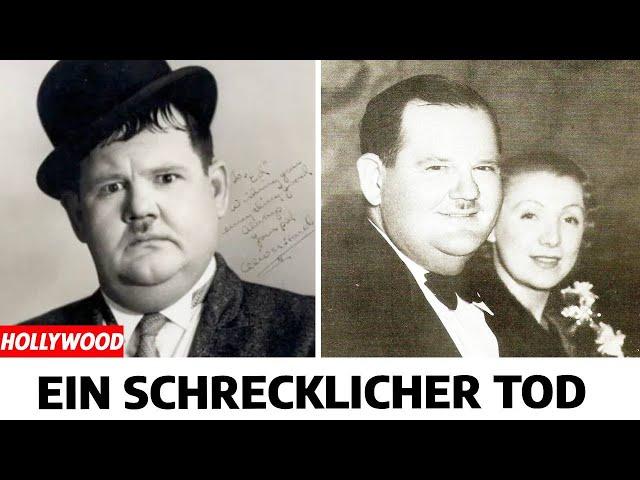 Das Tragische Ende Und Der Tod von Oliver Hardy Mit Seiner Frau