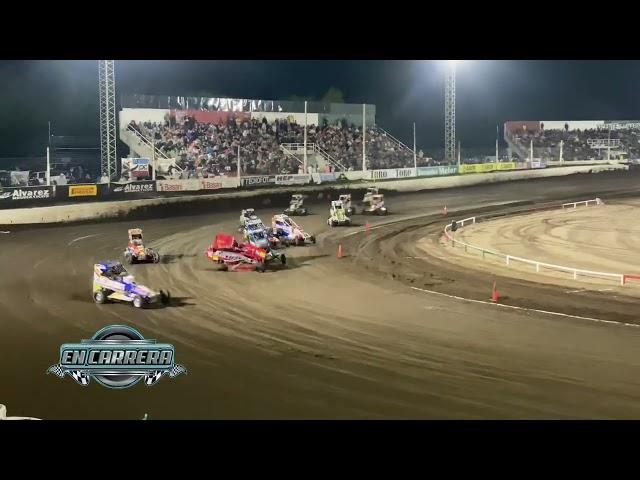 #Midget #10F terrible vuelco de Fernando Saldamando.