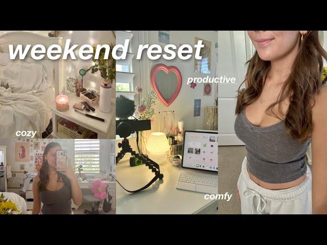 weekend reset vlog ️