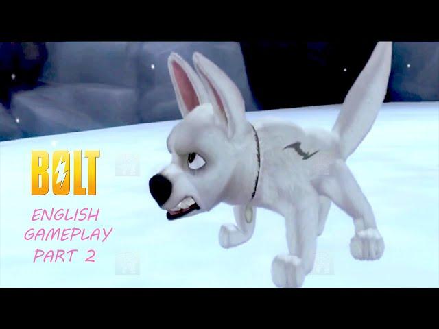 BOLT THE VIDEOGAME GAMEPLAY IN ENGLISH PART 1 - ROKIPOKI - VIDEO GAME MOVIES