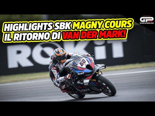 Highlights Gara 1 SBK a Magny Cours: il ritorno di van der Mark!