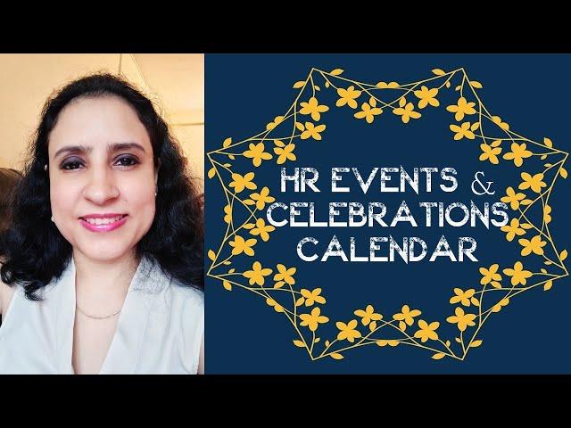 HR Events & Celebrations Calendar | Ideas for HR Events