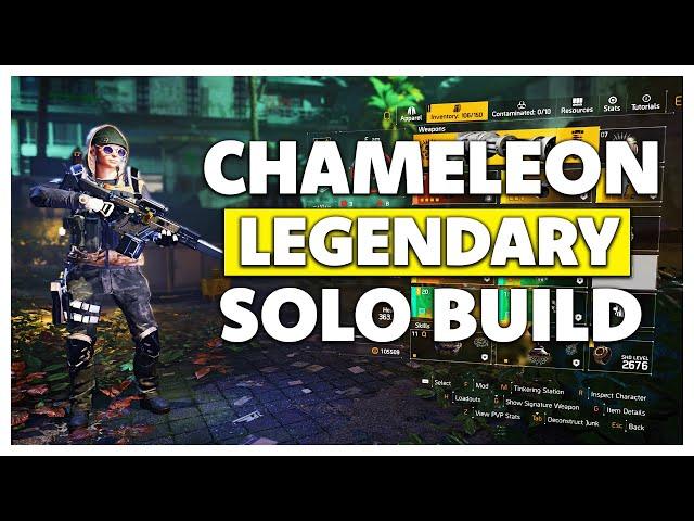 Chameleon Solo Legendary Build - The Division 2 Year 5 Season 3!