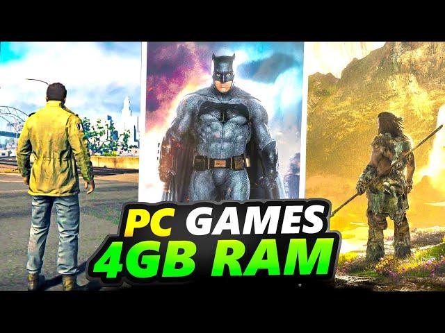 10 Underrated Games You Can Run In 4GB RAM PCs