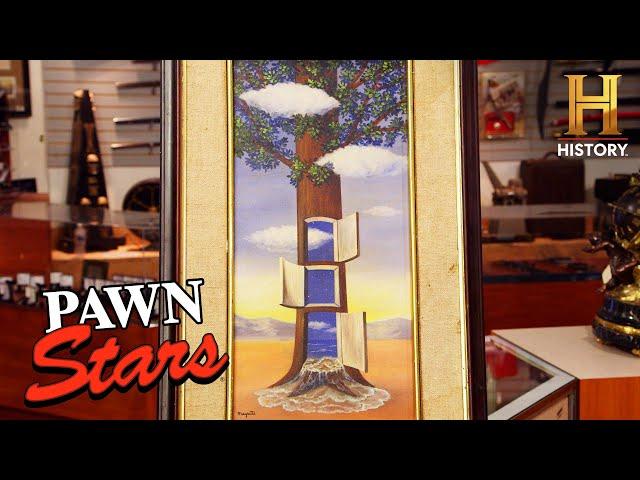 Pawn Stars: Rick Could Lose $10,000 on Magritte Painting (Season 21)