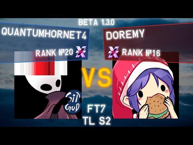 TETR.IO - Quantumhornet4 (Rank #20) vs. Doremy (Rank #16) - TETR.IO High Level Replays