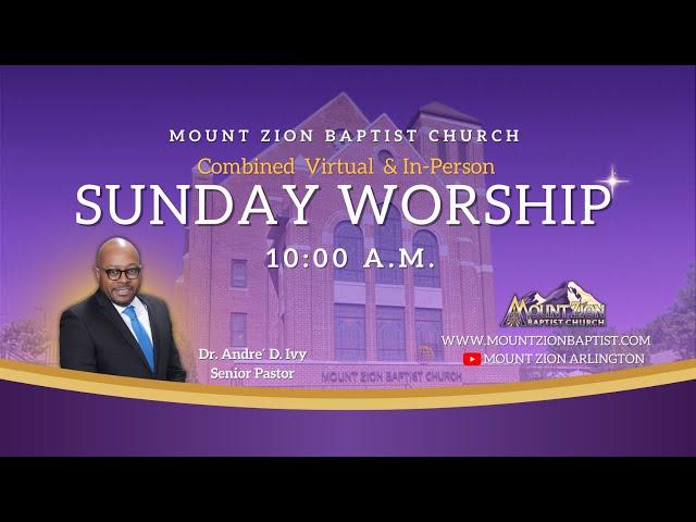 06-08-2025 Mount Zion Baptist Church Sunday Worship Service