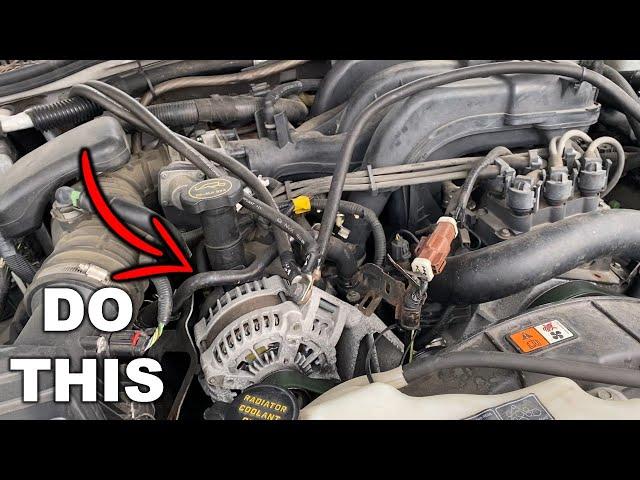 Please do THIS to Your Alternator! I Made the MISTAKE and Forgot...