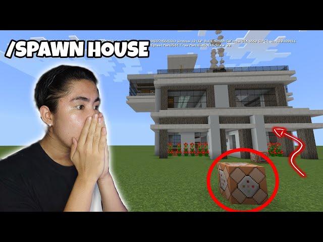 Spawn House using Command Blocks!! (How to install)