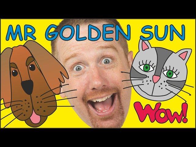 Mr. Sun, Mr Golden Sun with Steve and Maggie NEW | Stories and Songs for Kids | Wow English TV