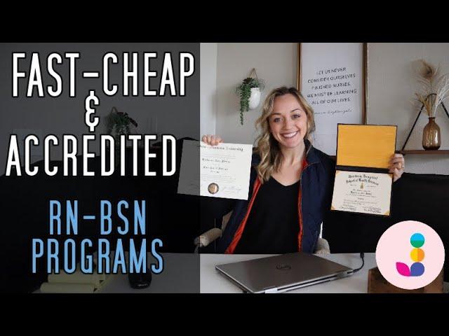 TOP 5 RN-BSN ONLINE PROGRAMS