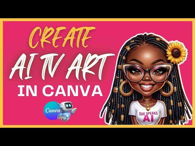 How To Create TV Art In Canva