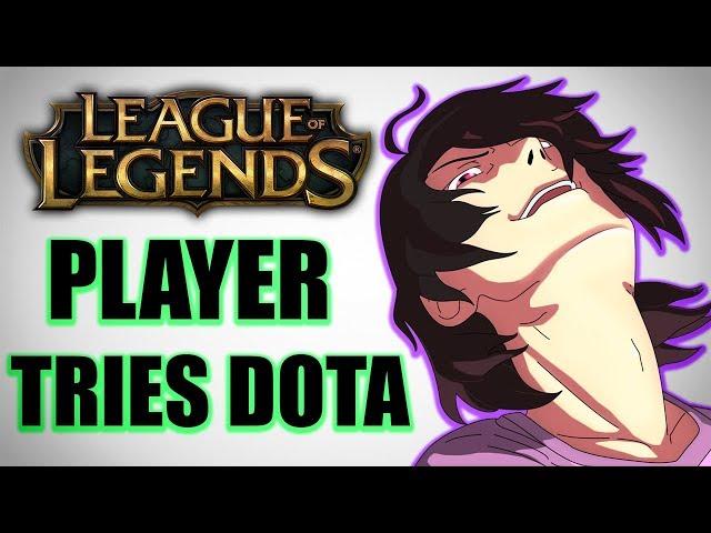 7 Year League Player Tries Dota 2 For The First Time