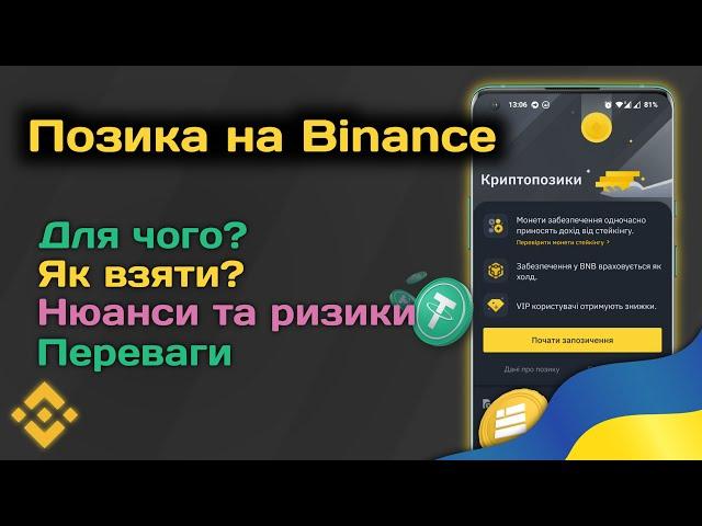 Взяв крипто-позику на Binance! Що необхідно знати? Інструкція