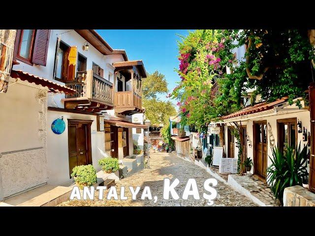 The Most Beautiful Holiday Destination in Turkey: Kaş, Antalya [4K]