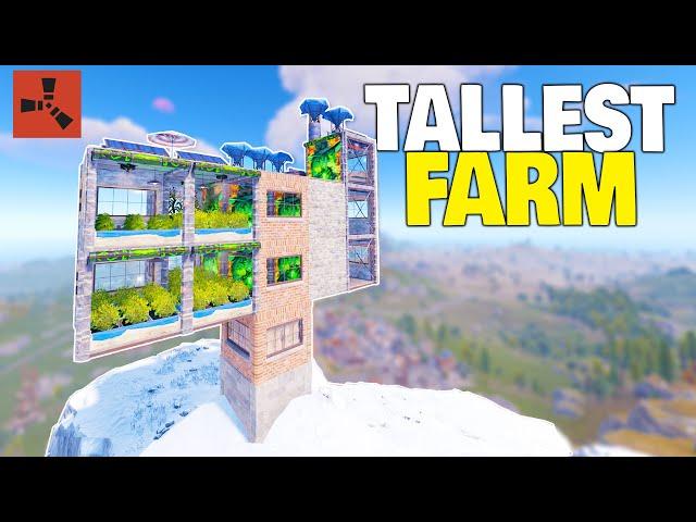 Building a Farm on the Highest Peak in the Entire Rust Map