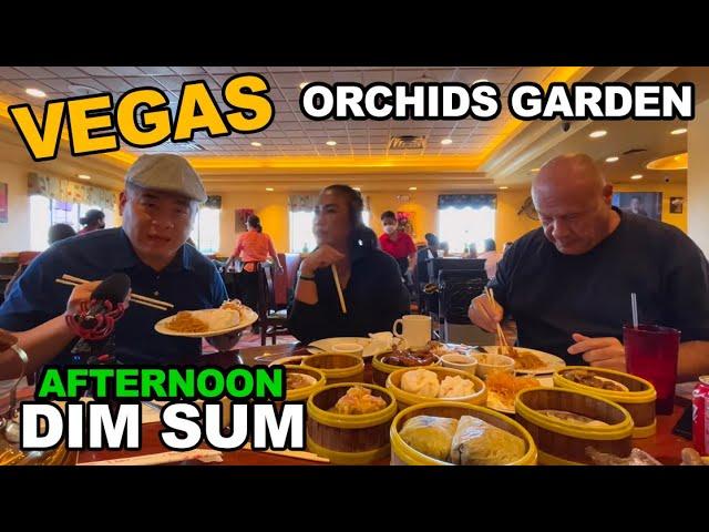 Afternoon Dim Sum at Orchids Garden Chinese Restaurant. Las Vegas