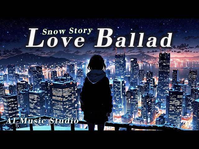 [Ballad] Snow Story, A romantic love ballad about love that shines in winter