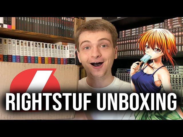 Rightstuf Manga Haul Unboxing! | SO MUCH MANGA!