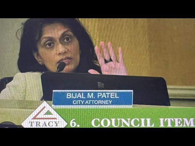 City Of Tracy Attorney Bijal Patel Bar Association License Reinstated August 1, 2023, Not Updated