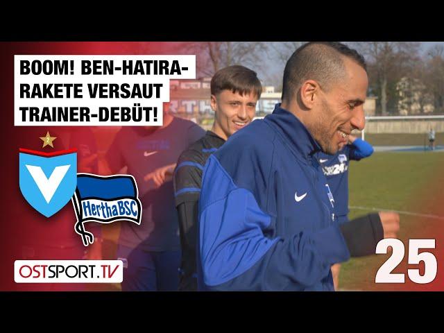 BOOM! Ben-Hatira-Rakete versaut Trainer-Debüt: Viktoria - Hertha II | Regionalliga Nordost