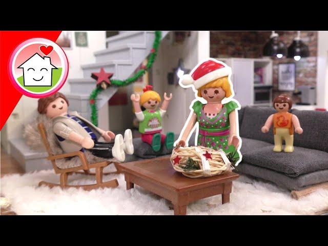 Playmobil Familie Hauser - Weihnachten im Wohnhaus - Winterdeko - Pimp my PLAYMOBIL