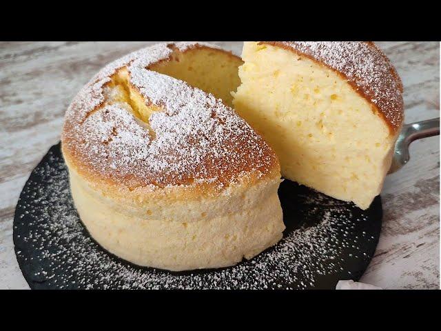 I've never had such a fluffy yogurt cake! Without flour! Always succeeds!