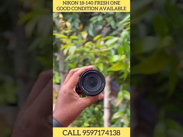 NIKON 18-140 FRESH ONE GOOD CONDITION AVAILABLE FOR MUTHUKUMARAN CAMERAS SHOP 